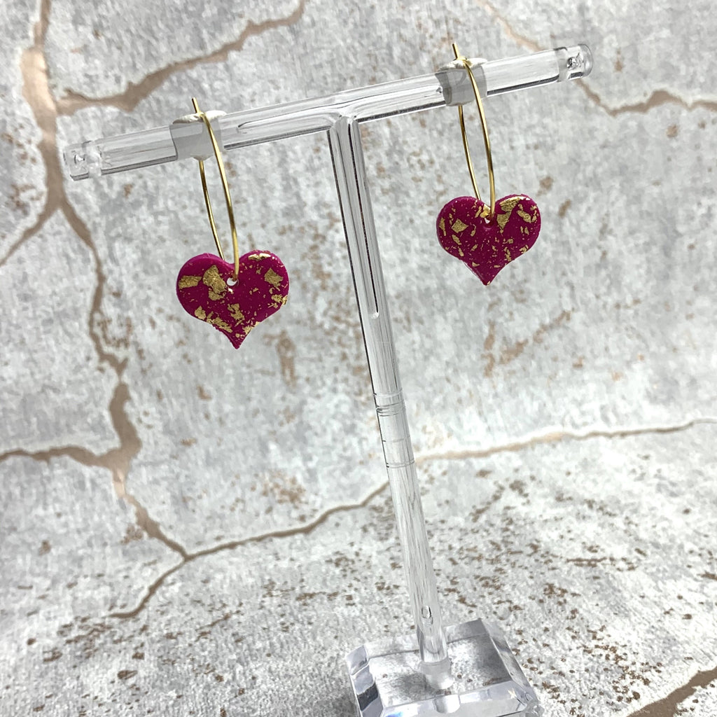 The “Pink Heart" Hoops