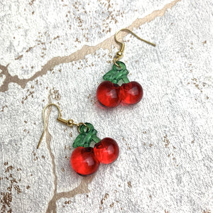 The “Cherry Bomb” Earrings