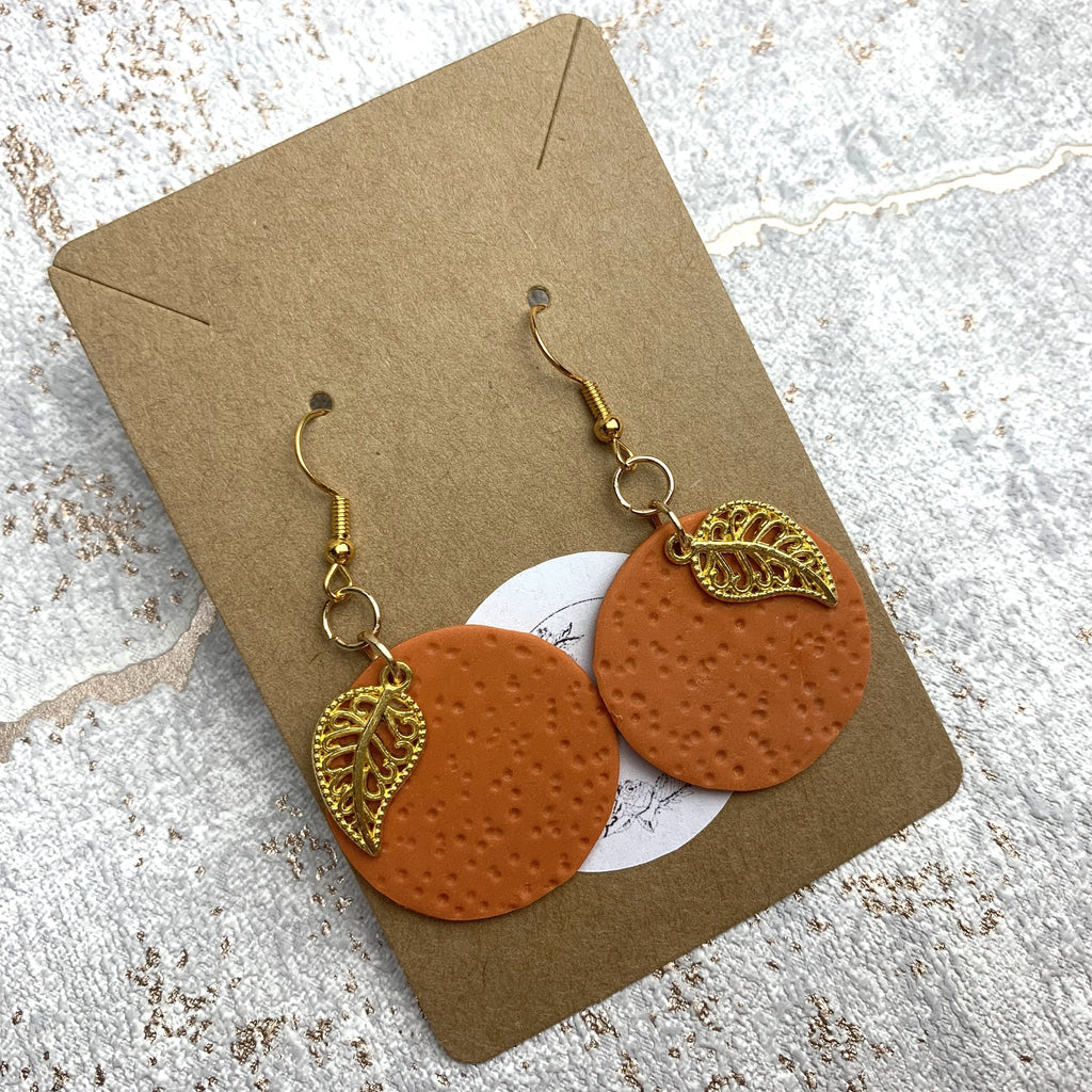 The “Utterly Orange” Earrings