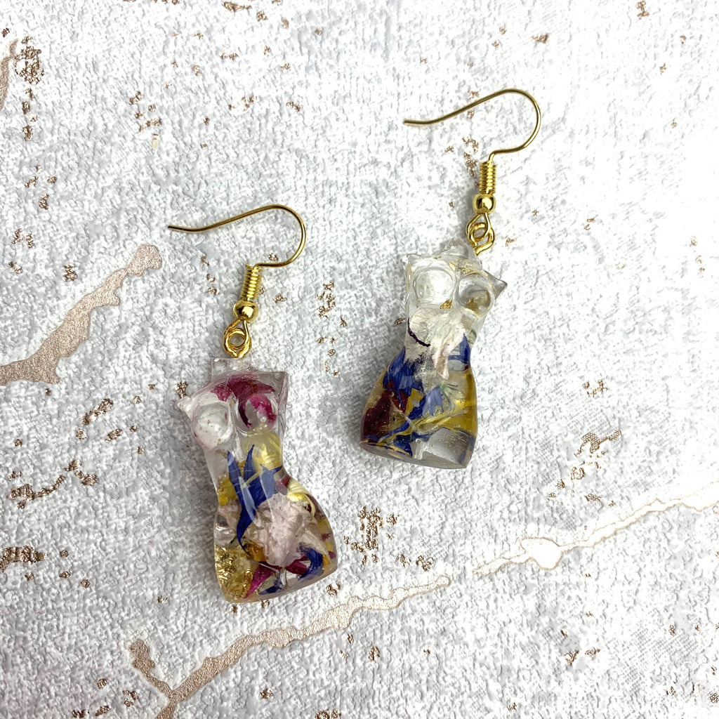 The "Confetti" Mini Goddesses Earrings