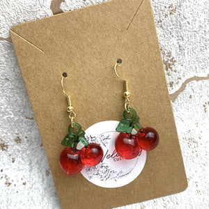 The “Cherry Bomb” Earrings