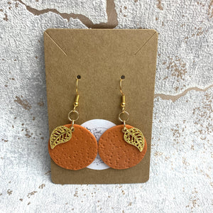 The “Utterly Orange” Earrings